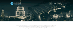 Desktop Screenshot of diamond-investments.net